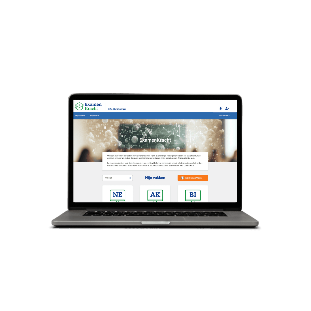 Nieuwe release ExamenKracht live