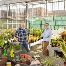 Jan Broeder en Marcel Jansma